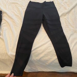 Lululemon black leggings size 8